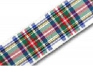 Nicholson Ancient Weathered Tartan Plaid Handfasting Tie Or